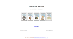 Desktop Screenshot of curso.gnosis.es