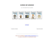 Tablet Screenshot of curso.gnosis.es