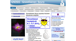 Desktop Screenshot of gnosis.fi