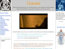 Tablet Screenshot of gnosis.lt